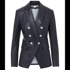 Veronica Beard Miller Leather Dickey Jacket - Sizes 8 and 10 available
